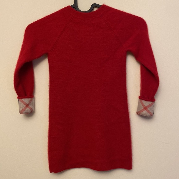 Burberry Children Red Dress | Size 6T 120cm - Picture 3 of 8